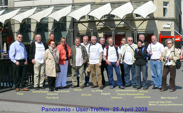 Panoramio-Treffen 25. April 2009 in Hamburg