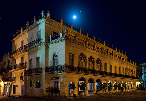 Moon and Jupiter over Isabel