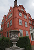 Kew Palace and urn