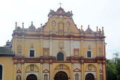 Mexico, Upper Levels of the Cathedral of San Cristobal de las Casas