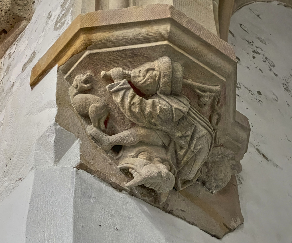 Hondenslager ('dog whipper') chapel, Grote Kerk, Haarlem