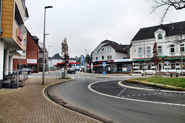 Kreisverkehr in Eppendorf (Wattenscheid) / 17.02.2024