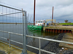 Der Zaun am Hafen