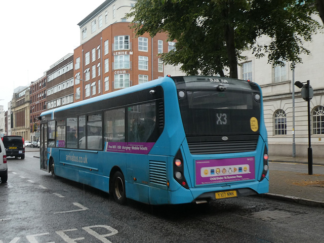 Arriva Midlands 3109 (YX17 NMK) in Leicester - 27 Jul 2019 (P1030186)