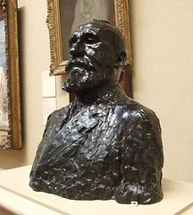 Puvis de Chavannes by Rodin in the Metropolitan Museum of Art, May 2012