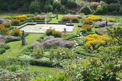 Italianate garden at Lyme Park, Cheshire