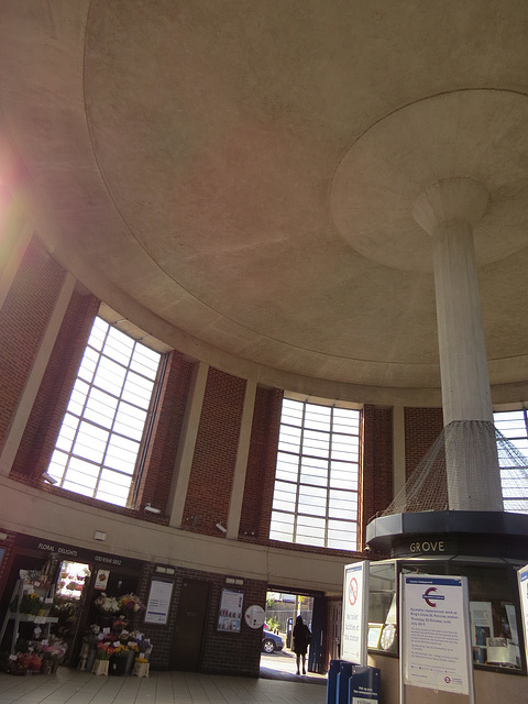 arnos grove tube station, london