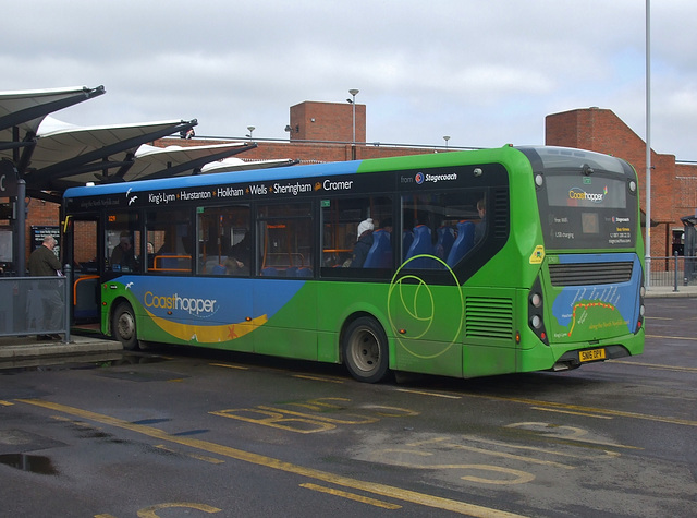 DSCF0948 Stagecoach (Go West) 37431 (SN16 OPV) in King's Lynn - 22 Mar 2018