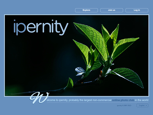 ipernity homepage with #1500