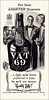 Vat 69 Scotch Ad, 1951