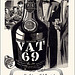 Vat 69 Scotch Ad, 1951
