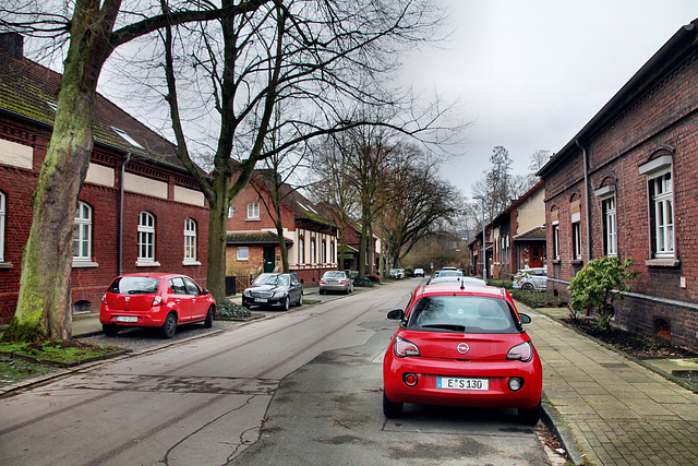 Eisenstraße, Kolonie Zollverein III (Essen-Katernberg) / 21.01.2023