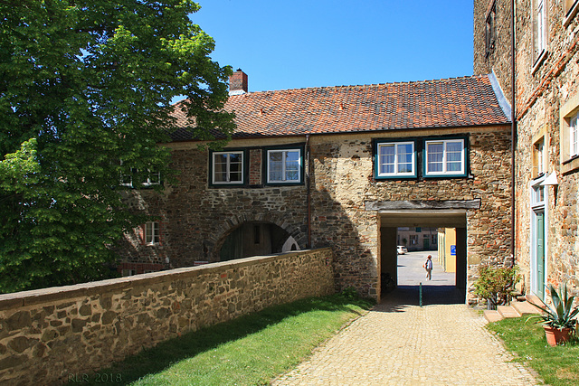 Hundisburg, Torhaus des Schlosses