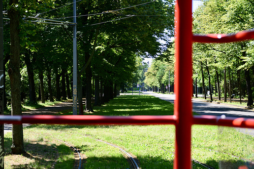 Leipzig 2019 – Große Leipzig-Stadtrundfahrt mit der Straßenbahn – On the Naunhofer Straße loop