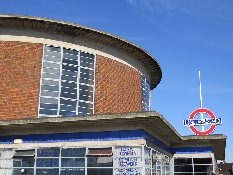 arnos grove tube station, london