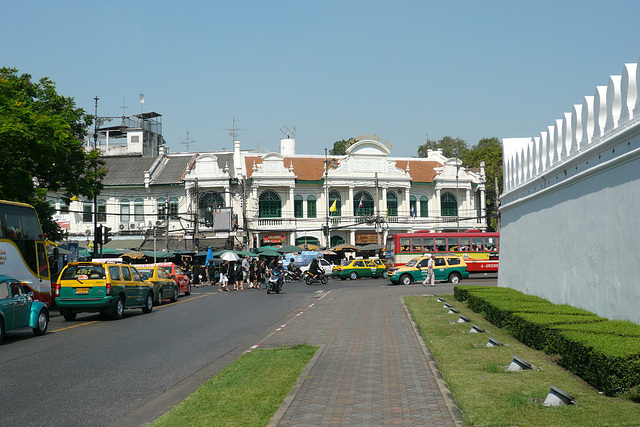 Traffic Outside The Grand Palace