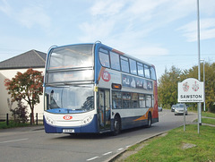 DSCF5235Stagecoach East (Cambus) 19582 (AE10 BWP) at Sawston - 24 Oct 2018