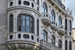 Art Nouveau – Plaza Félix Saenz, Málaga, Andalucía, Spain Art Nouveau – Plaza Félix Saenz, Málaga, Andalucía, Spain