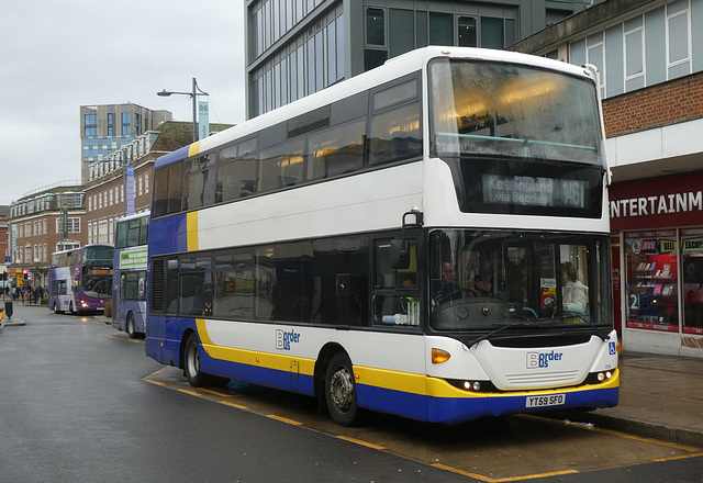 Borderbus 216 (YT59 SFO) in Norwich - 9 Feb 2024 (P1170389)