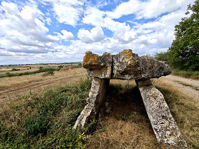 Salles-la-Source  -  Dolmen Pérignagol