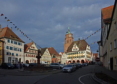 Weil der Stadt vor Fastnachtsaktivitäten