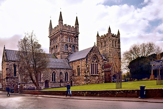 Wimborne Minster, Dorset.