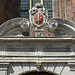 Church gate with Haarlem city coat of arms