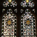 Stained glass in Tyntesfield Chapel