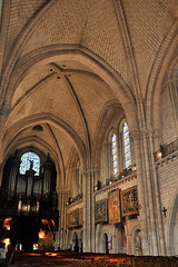 Les voûtes de la nef de la Cathédrale d'Angers - Maine-et-Loire