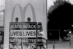 20.07.21 Ilford Delta 400 5 Black Lives Matter