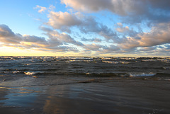 Die Wellen und die Wolken (Ostsee)