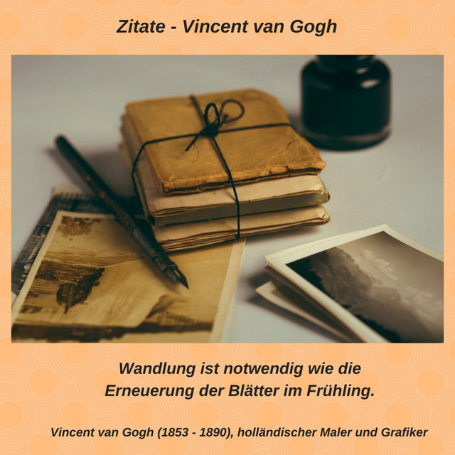 Zitate - Vincent van Gogh