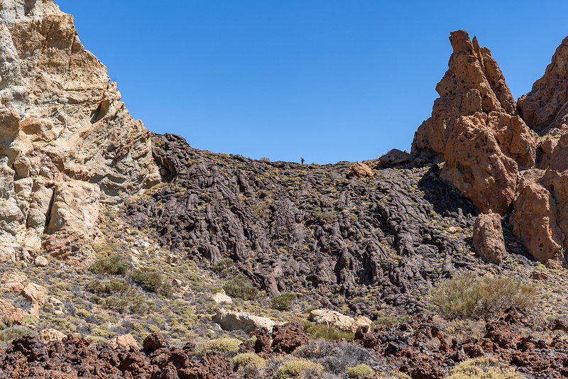 lava stream and a dwarf