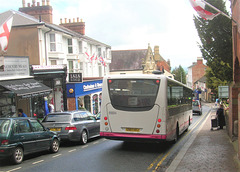 First Midlands West 66694 (CN07 HVJ) in Great Malvern - 6 Jun 2012 (DSCN8328)