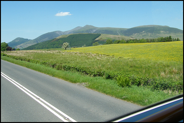 looking towards Skiddaw