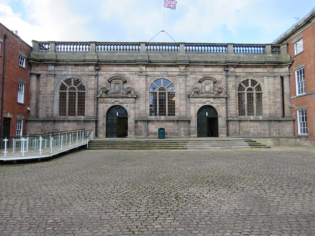 c17 derby shire hall, derbs; c.1659