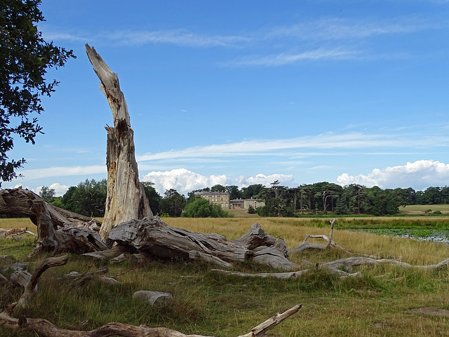 Attingham Hall - framed.