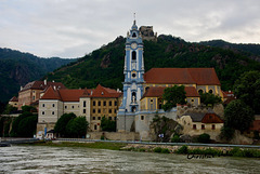 a church along the river