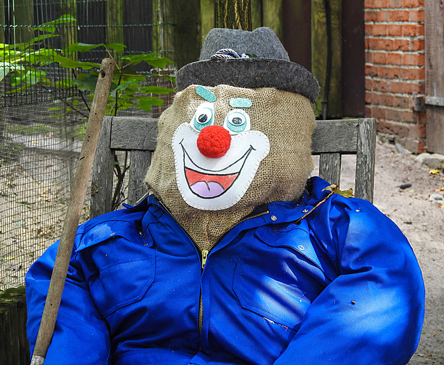 20230809 3719CPw [D~PB] Clown, Nadermann Tierpark, Delbrück