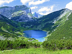 Zireiner See - das blaue Auge des Rofan