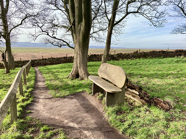 The bench at Burton Point
