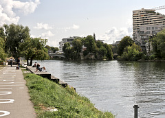 Die Donau bei Ulm