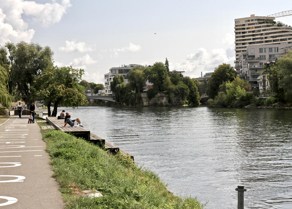 Die Donau bei Ulm Die Donau bei Ulm