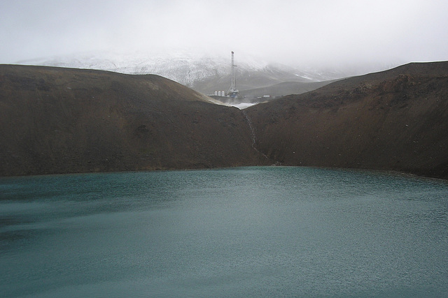 Krafla Crater Lake