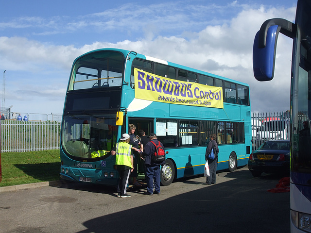 DSCF5523 Arriva Fox County FJ06 ZRO, Rally Control at Showbus - 25 Sep 2016,