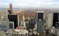 Central Park from the Top of the Rock