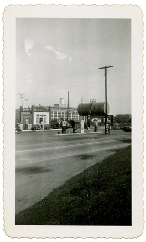 Gas Station and Dixie Cup Factory, Easton, Pa.