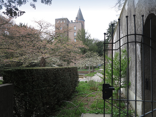 Garten mit Gästehaus