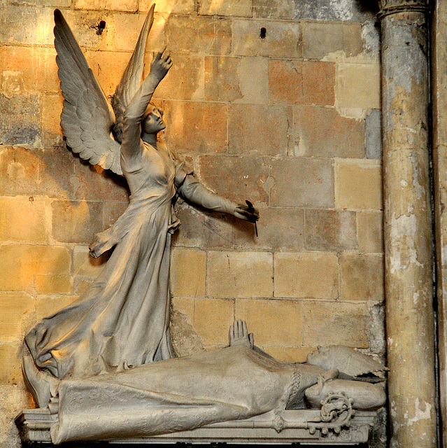 Tombeau de Mgr Freppel  (†1891), évêque d'Angers - Cathédrale d'Angers