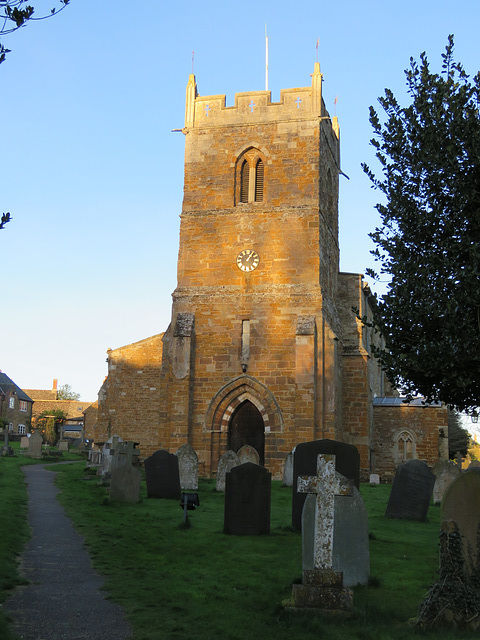 rushton church, northants